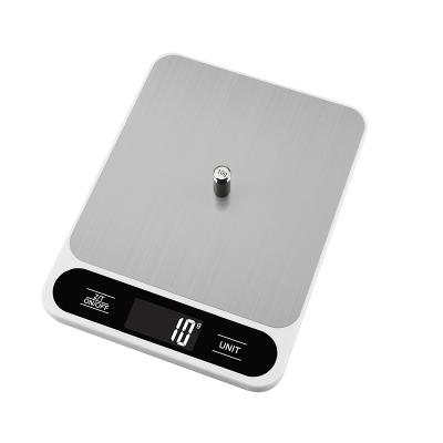 China 2021 New Manufacturer Stainless Steel Function J&R Guangzhou USB 5kg 10kg 15kg Smart Electronic Rechargeable Platform Food Weigh Scale for sale