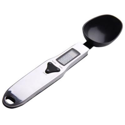 China Two and Three Version Digital 500g 0.1g J&R Electronic Portable Constant Kitchen Measuring Spoons Stainless Steel Lock Scoops Weights Available for sale