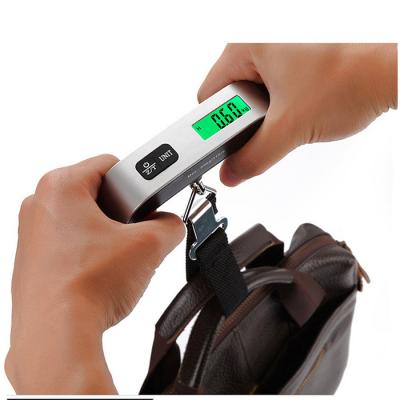 China Mini 50KG 10g Built-in Hot Selling J&R Temperature Sensor Portable Electronic Digital Gift Weighing Luggage Scale for sale