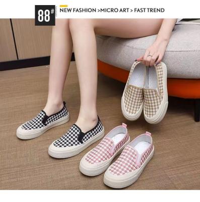 China Cushioning hot sale new fashion women's shoes spring quality sunborn canvas warm simple casual shoes comfortable for sale