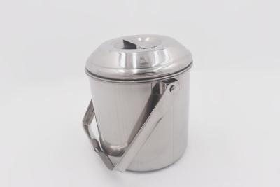 China 1L Portable Hiking Survival Stainless Steel Lunch Box For Students for sale