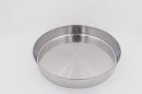 China 32cm Stainless Steel Round Tray Thanksgiving Cookies Plate for sale