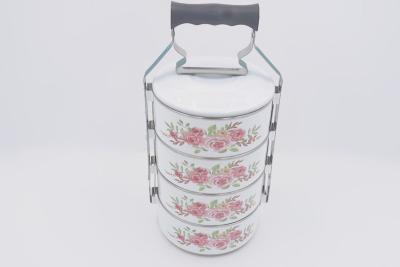 China 4 Tiers Stainless Steel Lunch Box Dishwasher Practical Metal Bento Box for sale