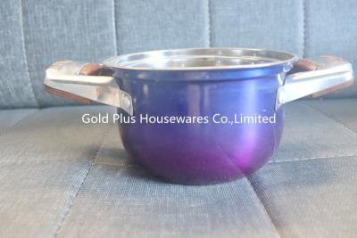 China Rainbow Household Soup Pot Set For Stainless Steel Kitchenware for sale