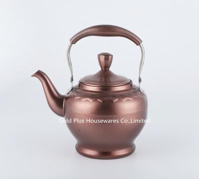 Κίνα 1L.1.5L, νέο teapot κατσαρολών καφέ ανοξείδωτου άφιξης 2L stovetop με το δοχείο καφέ χρώματος χαλκού διηθητήρων προς πώληση