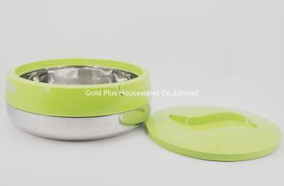 China 4L Kitchenware eco friendly plastic bento box stainless steel insulated lunch box with handle lid for sale