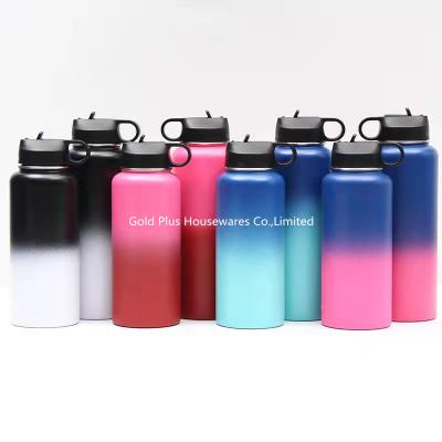 China Edelstahl-Vakuumflaschen-Leck-Beweis-Protein Sport-des im Freien 304 isolierte Shaker Bottles zu verkaufen