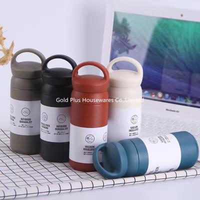 China Gerade Wasser-Trommel-Coffee Mug Customized-Auto-Vakuumflasche der Reise-350ml zu verkaufen