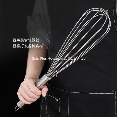 China Herramientas de acero inoxidables de la cocina del propósito multi para el batidor de huevo de las tiendas de la torta del restaurante en venta