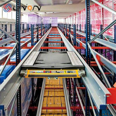 China ASRS Radio Shuttle Rack IFO LIFO Pallet Shuttle Manufacturers for sale