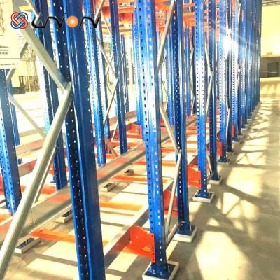 China Radio Shuttle Pallet Racking System 2T 3T 4T Warehouse Shuttle System for sale