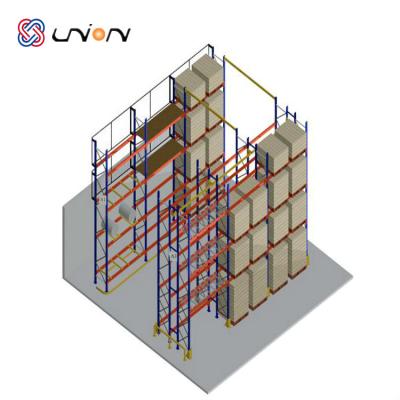 中国 Q235 標準選択パレットラック 1250KG 倉庫パレットラック 販売のため