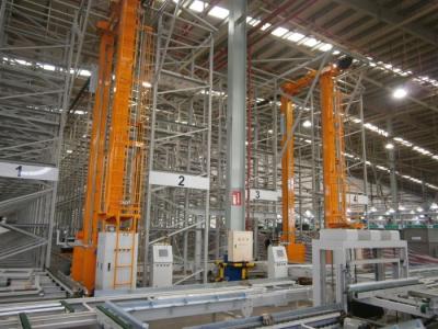 China 500kg~1500kg ASRS Warehouse Automated Rack Storage Customized Size for sale