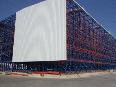 China ISO CE Self Support Clad Rack Warehouse Pallet Rack Supported Building for sale