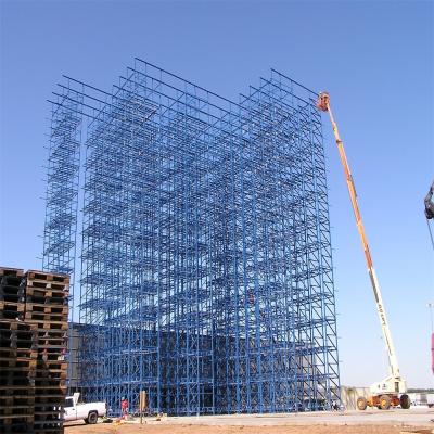 Cina Edifici con scaffalatura rivestita in polvere Q235 Q355 Magazzino con scaffalatura in acciaio in vendita