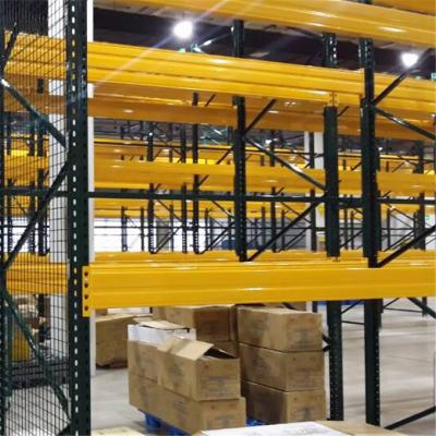 China Yellow 2500KG Selective Pallet Rack For Tobacco Industry Racking for sale