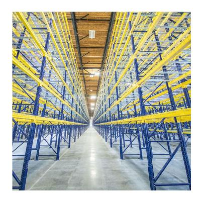 China OEM ODM Drive Through Pallet Racking 2T 3T 4T Warehouse Shelving Units for sale