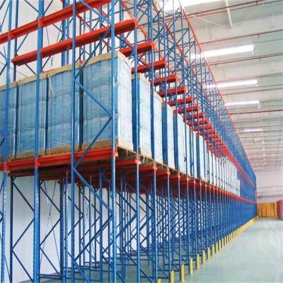 China ODM Drive In Racking Galvanized Drive In Racking System Blue Red for sale