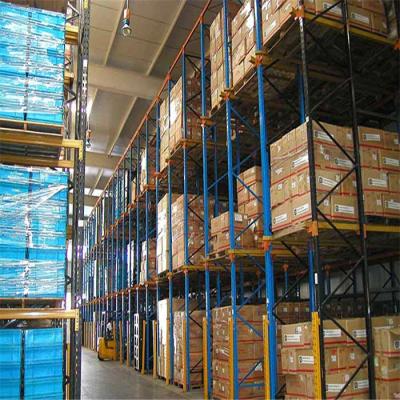 China High Space Double Deep Pallet Racking Adjustable Drive In Racking for sale