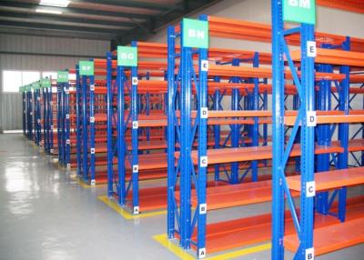 China Pitch 55mm Long Span Shelving Medium Duty Racking Q235 Steel for sale