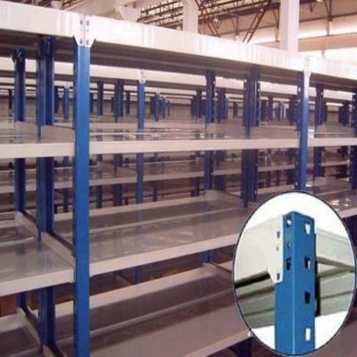 China 200kgs-1000kgs Medium Duty Racking System 3/4/5 Layers Longspan Racking for sale