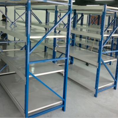 China 1000kgs Medium Duty Pallet Racking Pitch 50mm Industrial Metal Racks for sale