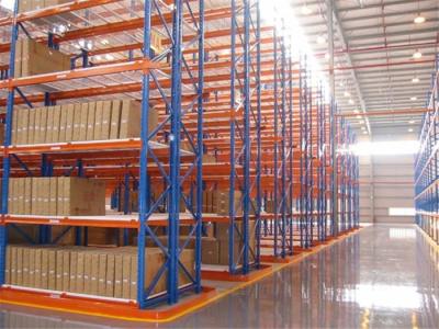 China Customized Q235 Steel VNA Warehouse Racking Powder Coating Surface for sale