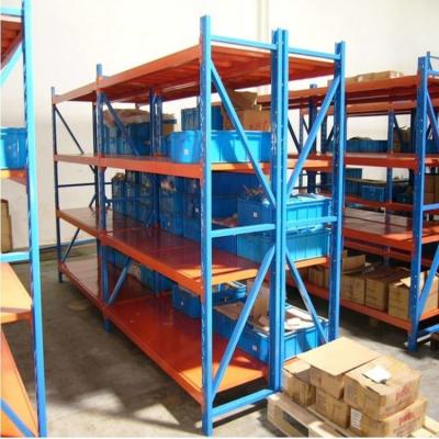 China Black 4 Tiers Longspan Metal Shelving 800kgs Longspan Shelving Units for sale