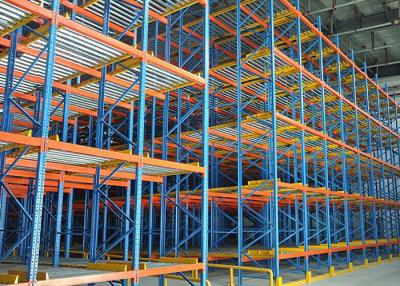 China Customized High Loading Gravity Flow Rack Gravity Pallet Racking With CE ISO for sale