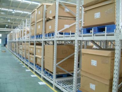 China Customized Gravity Racking System FIFO Gravity Flow Rack In Warehouse for sale