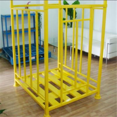 China Yellow Stackable Warehouse Racks 1000kgs Stackable Pallet Racks for sale