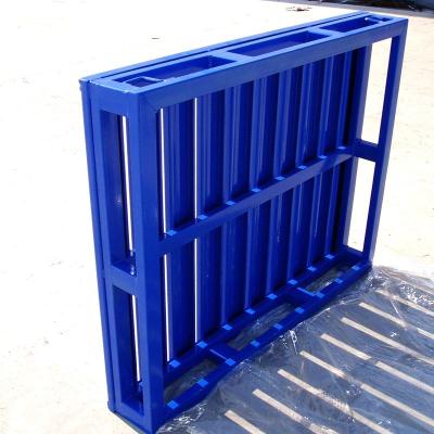 China 2 Way Or 4 Way Heavy Duty Metal Pallets 1T 2T 3T Metal Stacking Pallets for sale