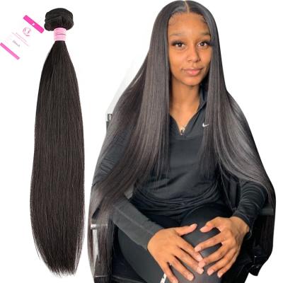 China 3-St Straight Raw Indian Hair Extension Style 100% Virgin Indian Remy Temple Hair for sale