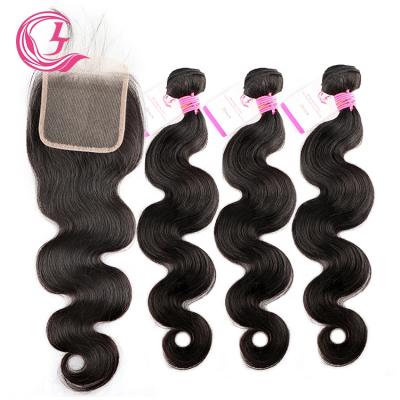 China Bodywave Whole Sale Malaysian Raw Hair Sellers Black Long 3 Piece Bodywave Bundle Deals for sale