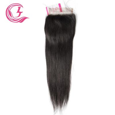 China Can be complexion & ironed & & 5X5 Closure Natural Black Color 130 Density Bleached Virgin Hair Straight For Market Hair Best Medium High Cure CLJ for sale