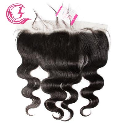 China Can be complexion & ironed & & Body Wave 13X4 Frontal Natural Black Color 130 Density Bleached Raw Hair For Medium High Brazilian Market 2020 Bundles for sale