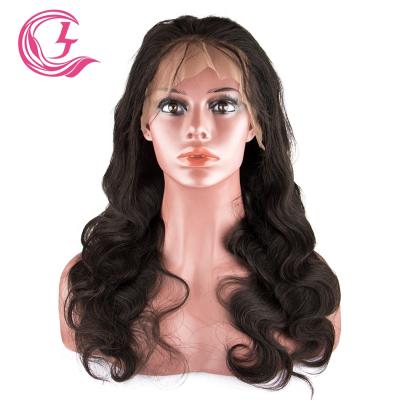 China 100% Original Brazilian Hair CLJhair Raw Hair Lace Front Wig Body Wave 130% Chinese Medium Hair Brown for sale