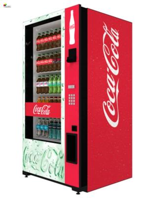 China Custom Commercial Schools Beverage Soft Drink Snack Vending Machine Coke Dispenser Machine Soda Machine For Sale for sale