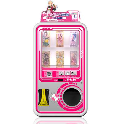 China Card twist Gachapon game sticker indoor mall//supermarket selling children win machine professional lucky capsule gashapon gashapon coin operated machine for sale