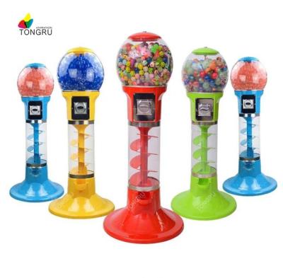 China SDK Big Games Coin Operated Vending Machine Spiral Toys Bouncy Ball/Gumball/Toys/Capsule Gacha Gashapon Vending Machine 130cm for sale