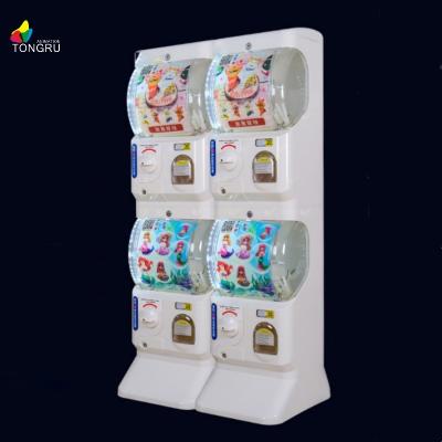 China Indoor mall//supermarket capsule gashapon vending machine kids gifts toys capsule vending machine coin video game gashapon machine for sale