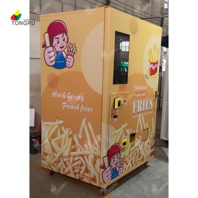 China SDK Hot Sale Fried Food Hot Snacks Food Vending Machine for sale