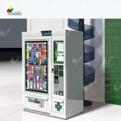 China Display and Sale for Medicine Germany Street Pharmacy Vending Machine Automated OTC Medicine ATM 24 Hours Smart Drug Dispenser University Airport Robot Store for sale