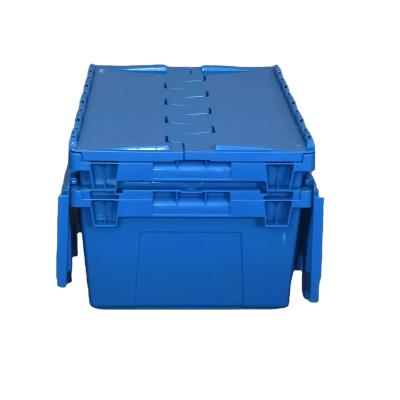 China Solid box factory wholesale cheap storage and plastic crate mobile stack and nest fruit crate for sale