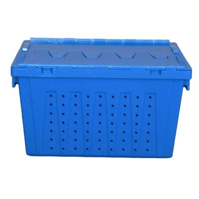 China Box Solid New Product Listing Plastic Storage Crate Stack And Plastic Nest Storage Crate for sale