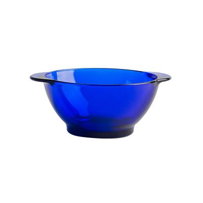 China Art Decor French Imported Doles Duralex Tempered Glass Bowl Binaural Salad Bowl Anti-Scald and Microwavable Heat Resistant Rice Bowl for sale