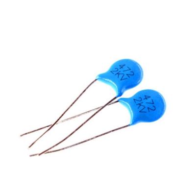 China New original 100% new high voltage ceramic capacitor 2KV472 2KV 472K for sale