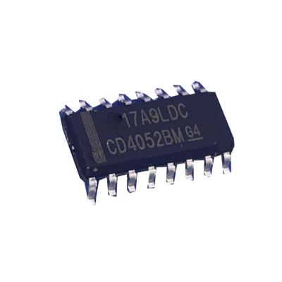 China 100% original new new CD4052 CD4052BM two independent channels 4 channels SMD SOP-16 for sale