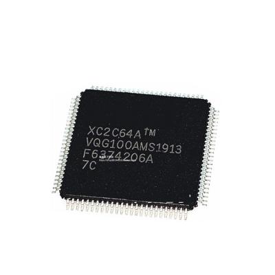 Китай New 100% original in new running original XC2C64A-7VQG100C XC2C64A-7VQ100C TQFP100 embedded chip продается