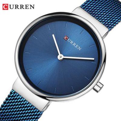 China Automatic Date CURREN 9016 Wrist Watch Girl Watches Luxury Brand Steel Ladies Blue Quartz Women Watches Sport Relogio Feminino Montre Femme for sale